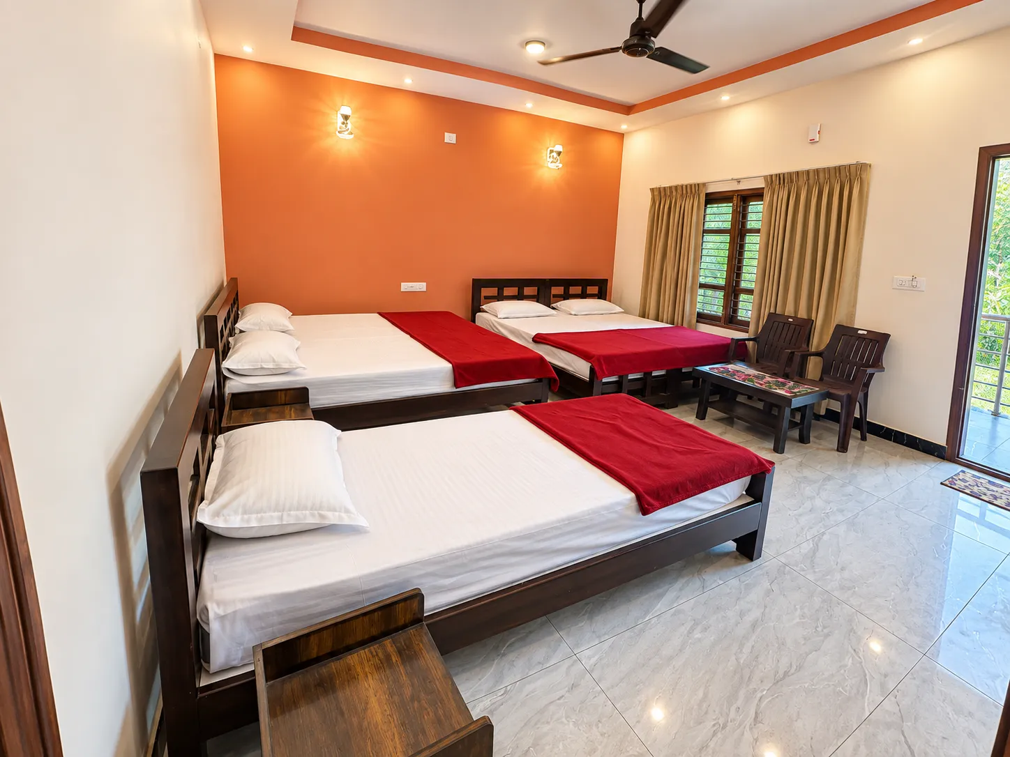 5 occupancy room