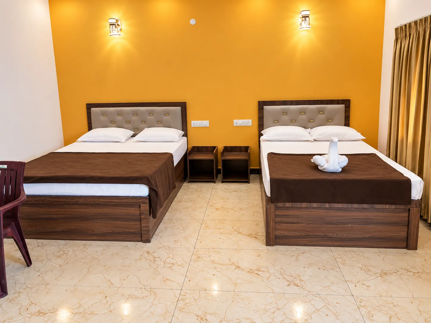 4 occupancy room